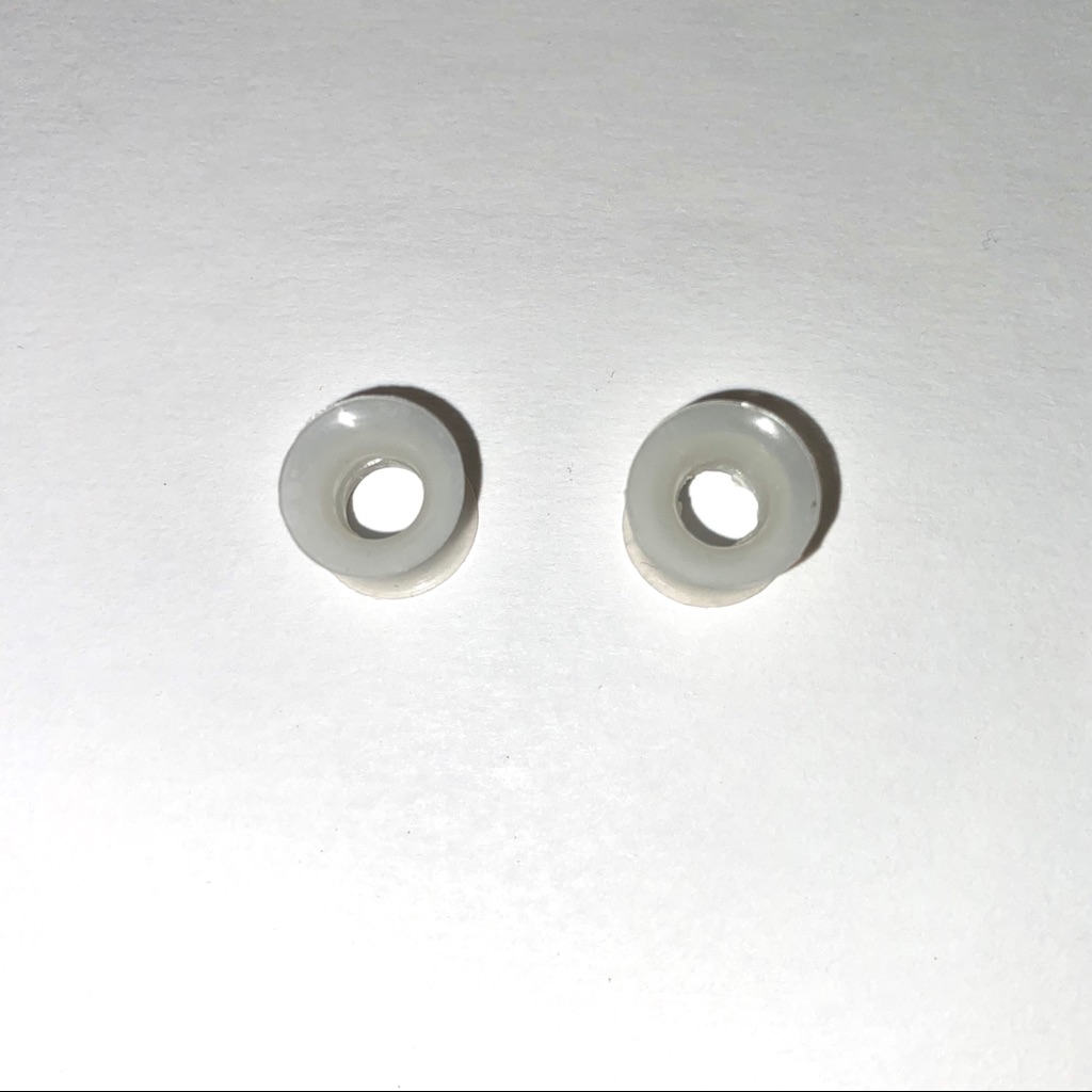 Soft Silicone Tunnel Ear Gauge Plugs 00g 10mm